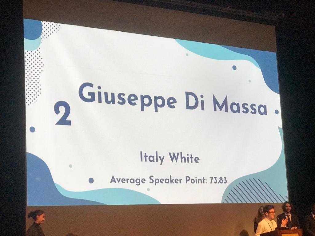 Giuseppe Di Massa - Secondo classificato
